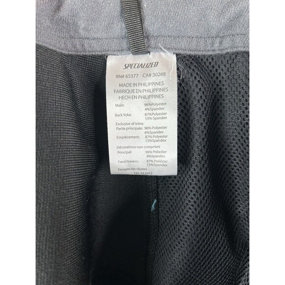 Specialized Mountain Bike Shorts Men's Sz 38 Black Activewear Relaxed Fit - Picture 11 of 11